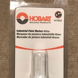 Hobart Welding Products White Industrial Paint Marker Pen # 770222
Valve action